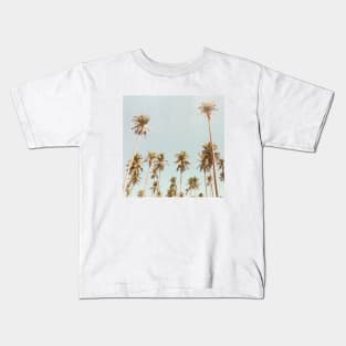 Vintage California Palm Trees Kids T-Shirt